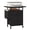 Black, variant on edx 24" Rolling File Cabinet with Drawers & Storage Shelf, Printer Stand Table Fits A4 Letter Size for Home Office, Black