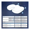 thumbnail image 3 of Cojín antiescaras para el coxis con gel transpirable, cojín de asiento de espuma viscoelástica ortopédico ergonómico para aliviar el dolor de espalda, cadera y coxis, para silla de oficina, automóvil, 3 of 5