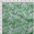 thumbnail image 4 of oneOone Cotton Poplin Green Fabric Floral Quilting Supplies Print Sewing Fabric By The Yard 56 Inch Wide, 4 of 4