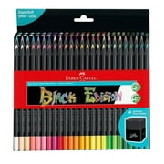 Faber-Castell Black Edition Coloring Pencils - Super Soft - Adult Coloring - Pack of 50