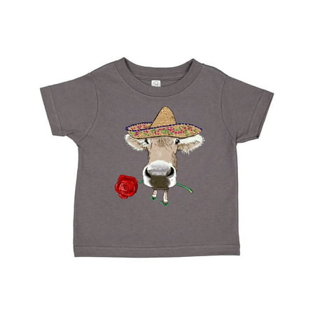 

Inktastic Funny Cow Cinco De Mayo Gift Toddler Boy or Toddler Girl T-Shirt