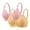 Multicolor-05, variant on Plus Size Women's Push-Up Bralette 2-Pack Wireless Breathable Bra S-XXL Value Bundle Nylon,Spandex