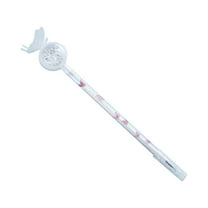 PureCasa Lovely Sequin Gel Ink Pens for Freshmen Stationery, Office Supplies Cute Butterfly Gel Pen, 0.5mm Fine Point, White