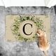 thumbnail image 2 of Felpudos con letras para puerta delantera, decoración Floral, felpudos con iniciales, entrada al aire libre, decoración de apellidos para el hogar, interior y exterior, 2 of 3