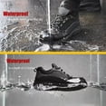 thumbnail image 6 of ulogu Steel Toe Shoes for Men Women Lightweight Sneakers Men's Slip Resistant Waterproof Work Shoes Anti Puncture Safety Shoes for Men Women (Size 8.5, Black), 6 of 11