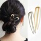 thumbnail image 4 of RV 4 horquillas para el pelo en forma de U, horquillas de metal francés, horquillas para moño para mujeres y niñas oso de fresa Electrónica, 4 of 5