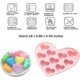 thumbnail image 2 of Moldes para pasteles con forma de caramelo, moldes de chocolate, moldes de silicona para pasteles gomosos para hornear, 10 cavidades, bandeja para cubitos de hielo, moldes para gal, 2 of 4
