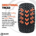 Ocelot P334 4Ply UTV/ATV Golf Cart Tire 22x118, All Terrain, Tubeless