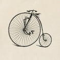 thumbnail image 2 of CafePress - Vintage Bicycle Tote Bag - Unisex Canvas Tote Bag, Beige, 1-Piece, 2 of 6