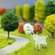 thumbnail image 2 of 10pcs Charming Miniature Adorable Goat Ornament Miniature Sheep Figurines for Gardens Micro Landscape Goat Model Ornaments, 2 of 4
