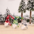 thumbnail image 3 of Tarro de dulces de Navidad Advancent Paquete pequeño Gnome Gris, 3 of 6