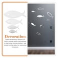 thumbnail image 3 of Shisuyan 1 Set DIY Fish Acrylic Mirror Wall Sticker Acrylic Fish Mirror Effect Wall Stickers, 3 of 9