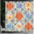 thumbnail image 4 of Ambesonne Floral Shower Curtain, Flower Feminine Summer, 69"Wx75"L, Multicolor, 4 of 5