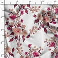 thumbnail image 6 of Soimoi White Fabric - By the Yard - 56 Inch Wide - Florals Print Fabric - Elegant and Timeless Patterns for Fashion and Home Decor Printed Fabric, 6 of 6