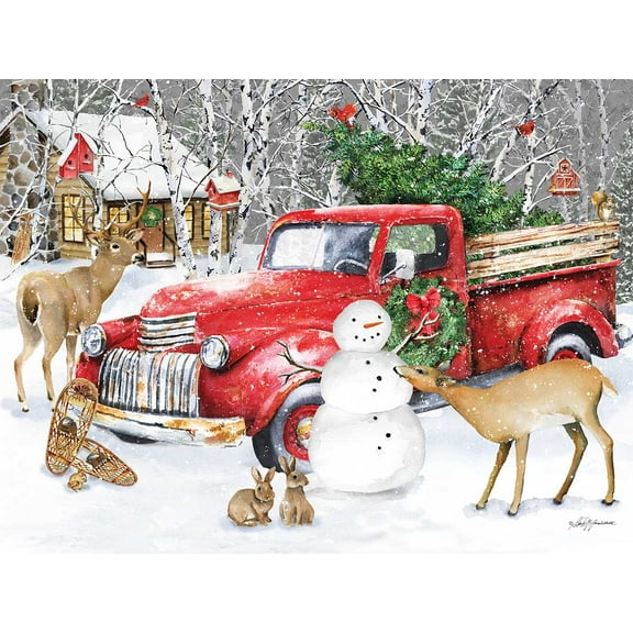 A Country Christmas 550 Piece Puzzle