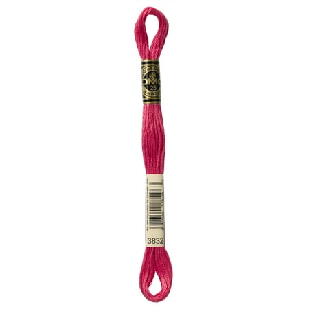 UPC: 0077540781263 | DMC 6-Strand Embroidery Cotton 8.7yd-Medium Raspberry
