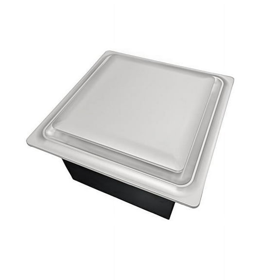 Aero Pure ABF80G15SN 80 CFM Quiet Energy Star Bathroom Fan - Satin Nickel