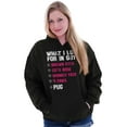 thumbnail image 3 of What Look In Guys Pug Owner Dog Lady Hoodie Sweatshirt Women Brisco Brands S, 3 of 6