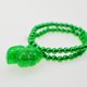 thumbnail image 5 of Pulsera luminosa de trébol, pulseras de trébol brillantes, pulsera de cuentas, joyería, correas de muñeca, accesorio de decoración para el Día de San Patricio., 5 of 5