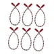 thumbnail image 3 of Juego de 6 cintas reutilizables y fáciles de moldear para guirnaldas navideñas, ideales para empaques y decoraciones flexibles, perfectas para calceti Rojo blanco verde, 3 of 8