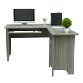 thumbnail image 6 of Inval 2-Drawer L-Shaped Desk, Gray Smoke Oak, 6 of 8