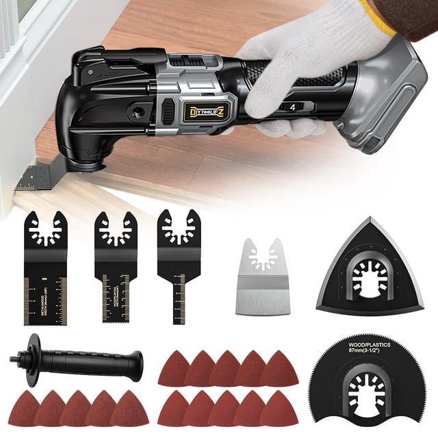 Herramienta oscilante inalámbrica DIYToolifz para batería Dewalt de 20 V
