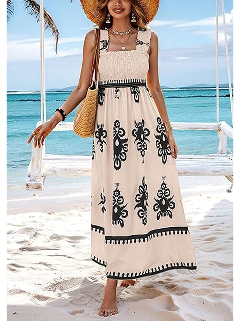 summer boho chic dresses Cotton Boho Dress, Boho Summer Dress for Women, Bohemian Dress, Maxi Boho Dress, Boho Print Dress, Tribal Hippie Dress, Floral Fashion Dress