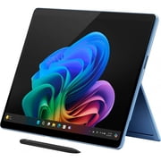 Microsoft Surface Pro Copilot+ PC Touchscreen 13 LCD Snapdragon X Plus 16GB RAM 512GB SSD (11th Edition) Sapphire + Microsoft Surface Pro Keyboard for Pro (11th Edition), for Pro 9, and Pro 8 Black