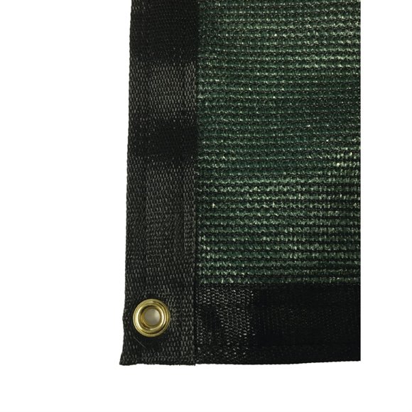 RSI Tissu de Confidentialité Tricoté de Qualité Commerciale 5.8 Pieds X 25 Pieds - Vert - 88 %