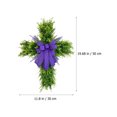 thumbnail image 2 of Hytrove Guirnalda Decorativa De Pascua Con De Cruz Multicolor Para Puerta Y Cocina, 2 of 7