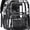 Active Black 17", variant on Clear Backpack for School - 17 inch Large Heavy Duty Bookbag, Reinforced See Through PVC Transparent Backpack