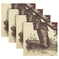 thumbnail image 5 of Qxltty Illustration Of Knight Sending Flowers To Princess Napkins 20×20in Perfect for Parties Dinners Weddings Cocktail Housewarming Cloth Napkins Set of 6, 5 of 8