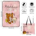 thumbnail image 2 of Rilakkuma Waterproof Foldable Beach Blanket Picnic Mat Tote Perfect for Camping Beach Hiking Grass 150x100cm, 2 of 5