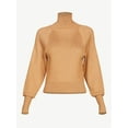 thumbnail image 5 of Scoop Women's Metallic Turtleneck Sweater, 5 of 5