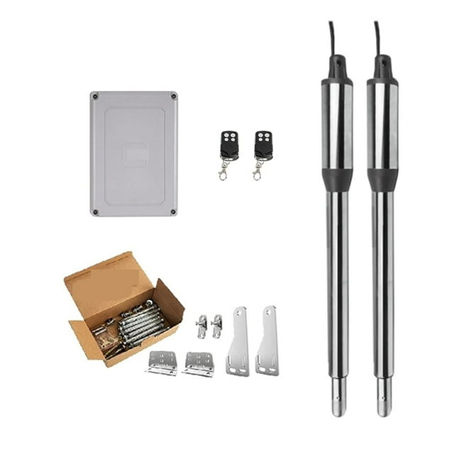 Dispositif d'Ouverture Automatique de Porte, Ouvre-Portail à Bascule Multifonction en Acier Inoxydable, Ensembles d'Opérateur avec Accessoires Optionnels, Libérez Vos Mains