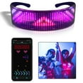 thumbnail image 4 of Lunettes LED Personnalisables BT Lunettes LED Lumineuses Colorées, 4 of 8