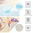 thumbnail image 3 of Yayeee Bath Rugs for Bathroom Floor Set of 2 Non Slip Fluffy Soft Absorbent Mat, Beach Toys Pattern, 3 of 7
