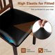 thumbnail image 5 of 4 Pcs Seat Covers for Dining Chairs Waterproof Chair Seat Covers Set, 5 of 5