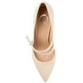 thumbnail image 5 of Journee Womens Sidney Pointed Toe Mid Heel Pumps, 5 of 10