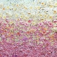 thumbnail image 2 of Flor artificial Panel de pared Rosas Tienda en Decoración Gradiente Color Colco Pared de flores artificiales, 2 of 6