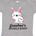thumbnail image 4 of Inktastic Grandma's Snuggle Bunny Easter Girls Baby Bodysuit, 4 of 5