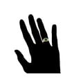 thumbnail image 5 of JackAni 10k Gold Simulated Emerald May Birthstone 2026 Class Graduation Ring - Size 9.25, 5 of 5