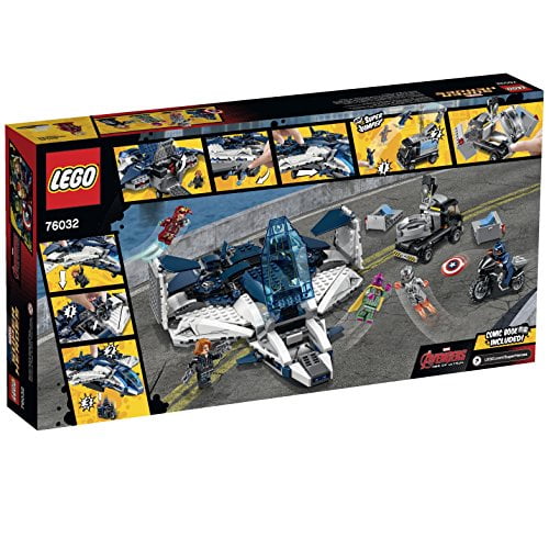 lego quinjet city chase