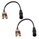 thumbnail image 1 of 2x Cables de 30cm de 1/8" Cables Divisor XLR a RCA para Musical Instrumentos, 1 of 8