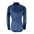 thumbnail image 5 of CONZONE Women's Velvet T-Shirts Long Sleeve T-Shirts for Women Trendy Floral Embroidery Soft Loose Fit 2026 Fashion Tops for Lady, 5 of 5