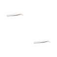 thumbnail image 4 of Seitruly Pinzas para pestañas de acero inoxidable, punta recta curvada de alta precisión, pinza para cejas, suministros para pestañas flexibles, quince 2piezas Seitruly CBP352873, 4 of 6