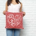 thumbnail image 2 of Valentine's Day Pillow Covers 20x20 Inch Decorative Throw Pillow Cover, Red Love Retro Country Abstract Art Sofa Pillowcases Accent Cushion Case Home Decor Bedroom Living Room, 2 of 6