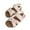 A-Pink495, variant on Summer Girls Open Toe Sandals Suede Sole Comfortable Casual Hook And Loop Floral Sandals For Kids 3-11 Years Versatile Shoes