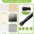 thumbnail image 4 of FRKSMD-6 Pack Small Tension Rod 19.5 to 27 Inch White Tension Curtain Rod Adjustable Spring Curtain Rods No Drilling Expandable Pressure Short Curtain Rods for Windows,Closets,Doorway,Kitchen, 4 of 4