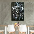 thumbnail image 3 of Horror Science Fiction 1993 Vintage Necronomicon II H.R. Giger Wall Art Poster Scroll Canvas Painting Picture Living Room Decor Home 16x24inch(40x60cm), 3 of 6